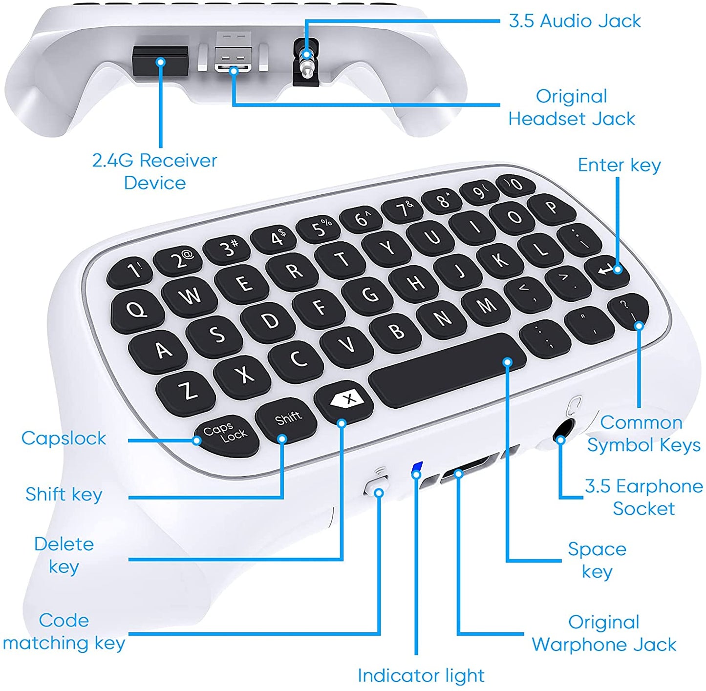 XBOX X/S Wireless Keypad