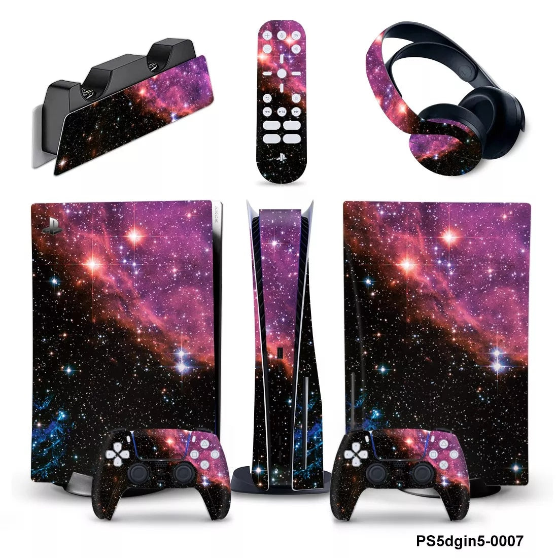 PS5 Decal Skin Set