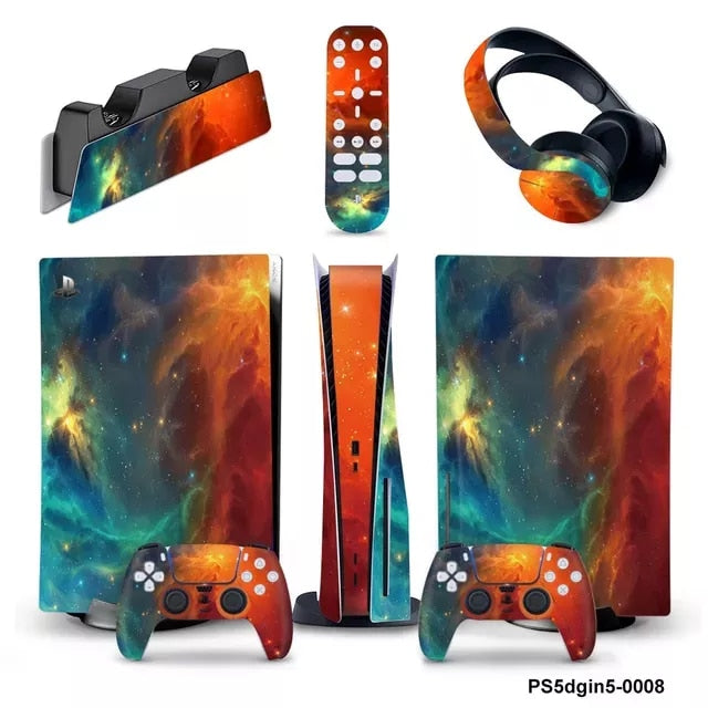 PS5 Decal Skin Set