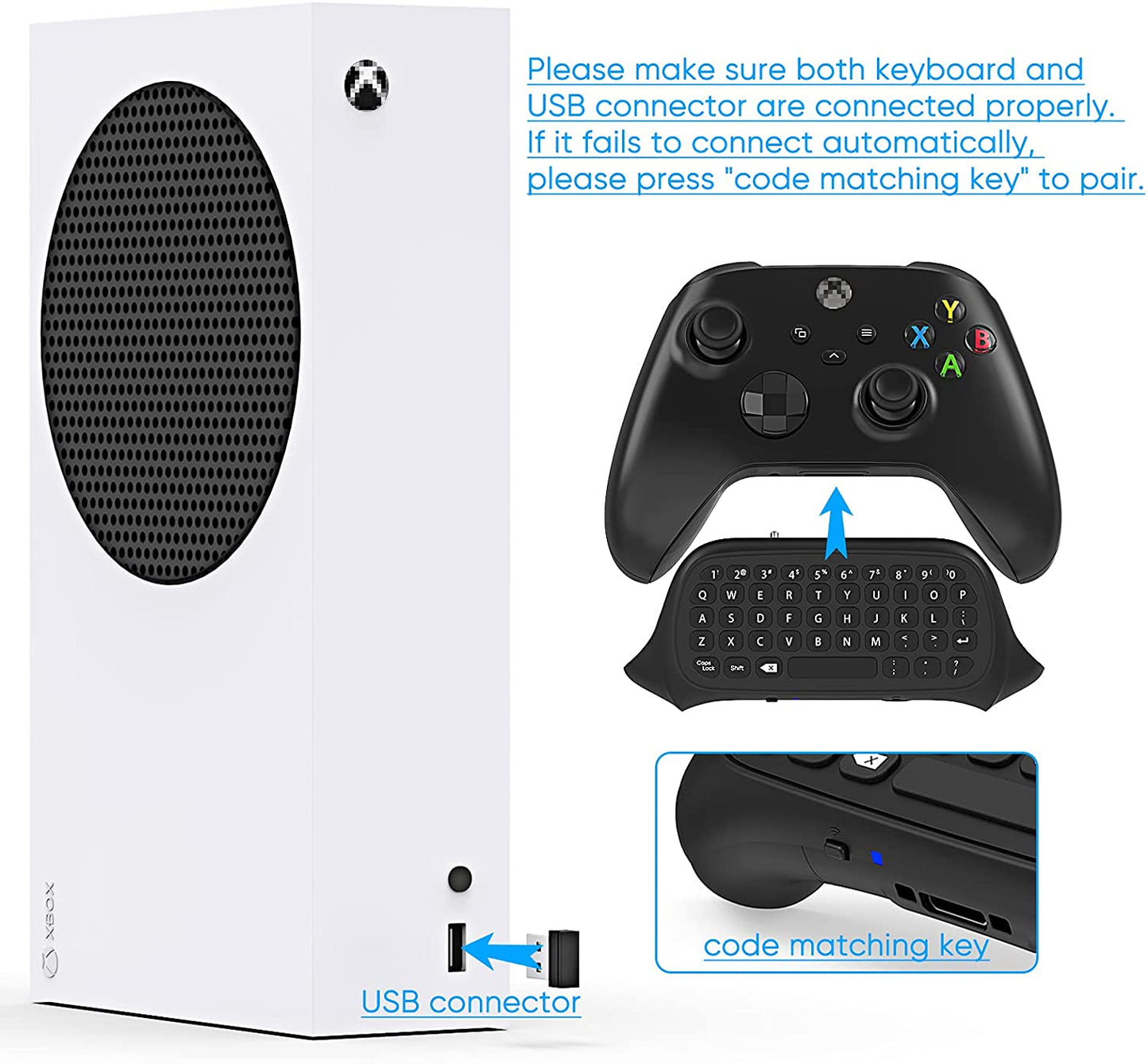 XBOX X/S Wireless Keypad