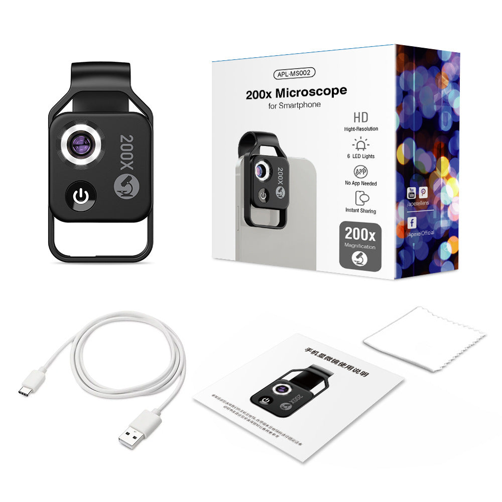 APEXEL 200X Microscope (Int)