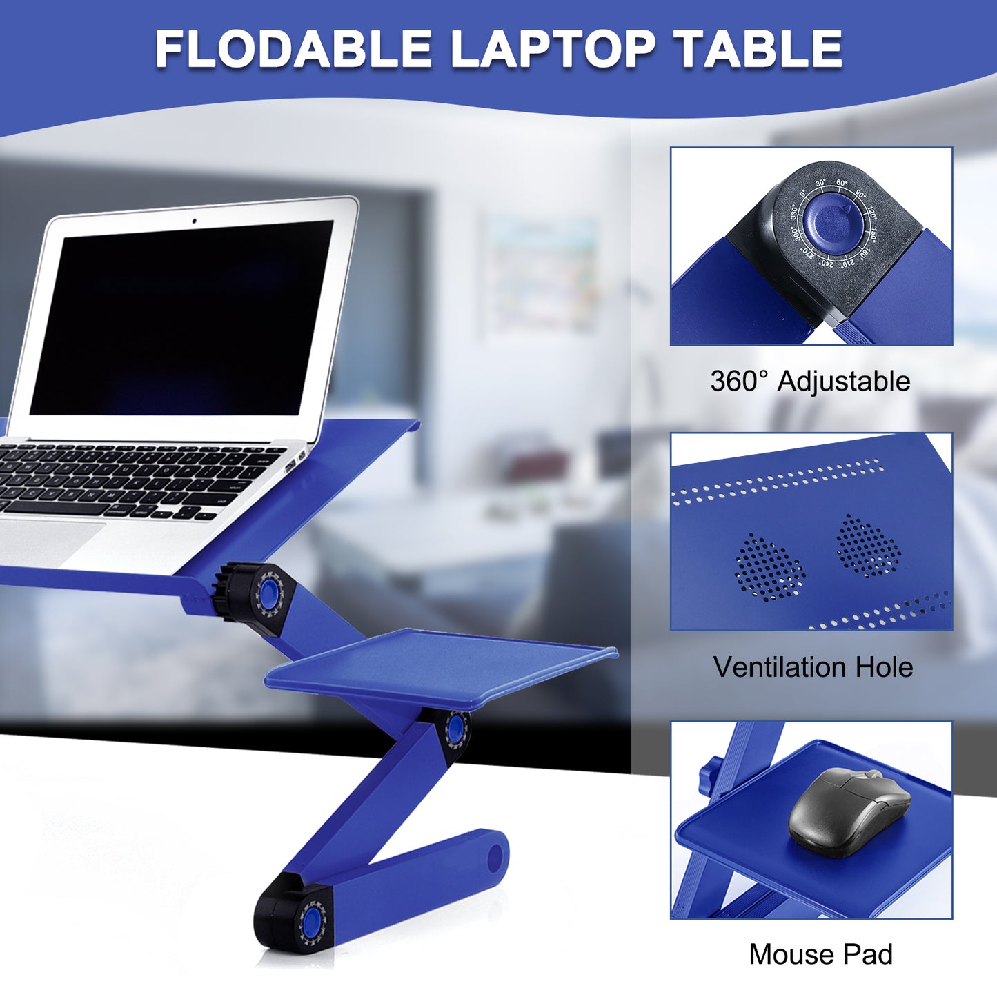 Rainbean 360° Foldable Laptop Desk (Int)