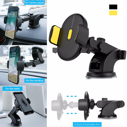 360° Telescopic Car Phone Holder (Int)